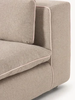 Westwing Collection Sofá modular grande con reposapiés Felix (3 plazas)^ Sofás 4 Plazas