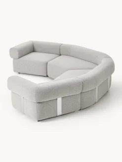 Westwing Collection Sofá modular grande en tejido bouclé Anton^ Sofás 4 Plazas
