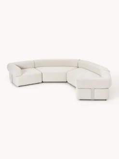 Westwing Collection Sofá modular grande en tejido bouclé Anton^ Sofás 4 Plazas
