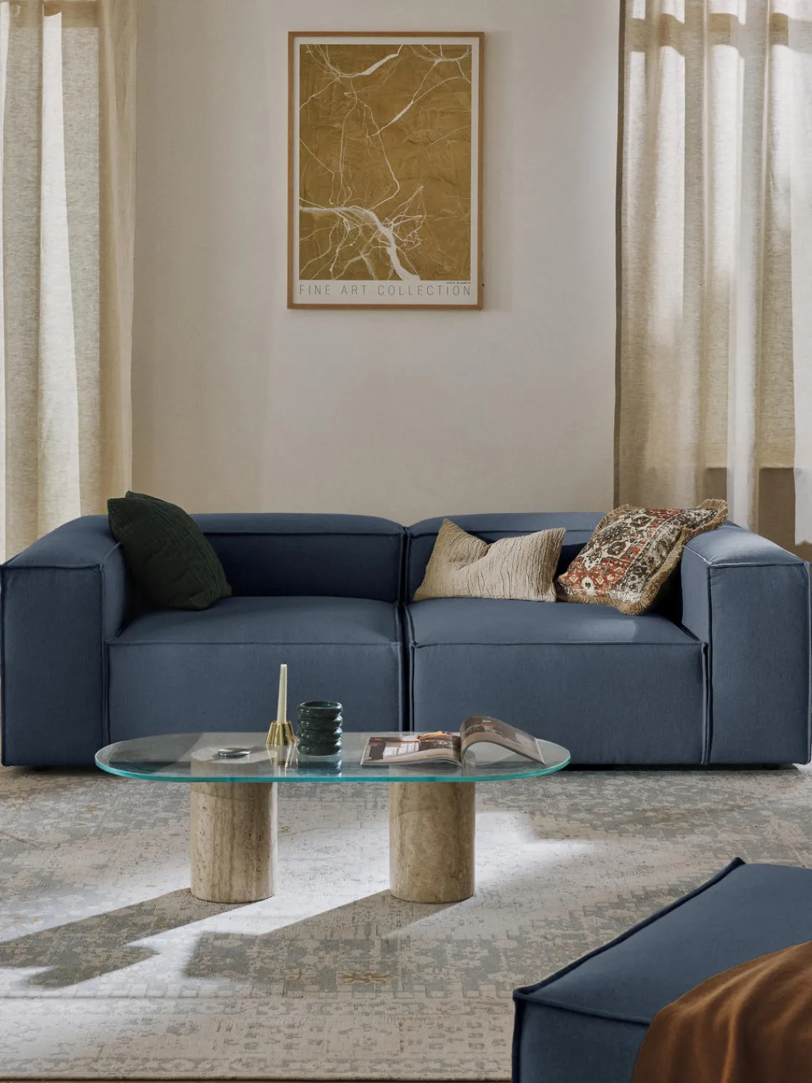 Westwing Collection Sofá modular Lennon (3 plazas)^ Sofás