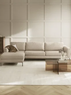 Westwing Collection Sofá rinconera Cucita (4 plazas)