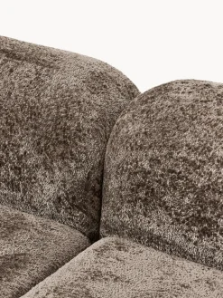 Westwing Collection Sofá rinconera de borreguillo bouclé artesanal Wolke (4 plazas)^ Sofás Rinconeras|Sofás