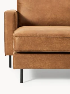 Westwing Collection Sofá rinconera de cuero reciclado Hunter^ Sofás Rinconeras|Sofás