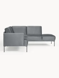 Westwing Collection Sofá rinconera de terciopelo Fluente^ Sofás Rinconeras|Sofás