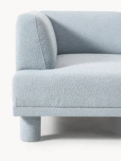 Westwing Collection Sofá rinconera en tejido bouclé Lilo