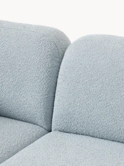 Westwing Collection Sofá rinconera en tejido bouclé Lilo