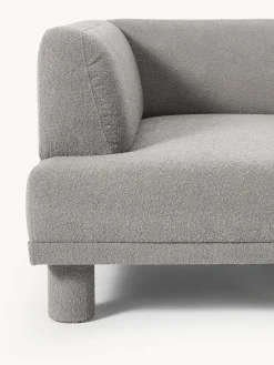 Westwing Collection Sofá rinconera en tejido bouclé Lilo