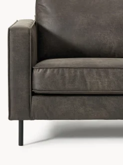 Westwing Collection Sofá rinconera grande de cuero reciclado Hunter^ Sofás Rinconeras|Sofás