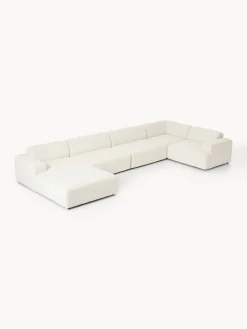 Westwing Collection Sofá rinconera grande Melva