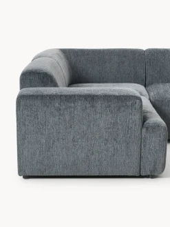 Westwing Collection Sofá rinconera grande Melva (4 plazas)