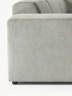 Westwing Collection Sofá rinconera longue de pana Melva^ Sofás 4 Plazas