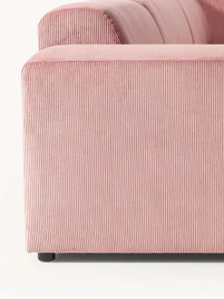 Westwing Collection Sofá rinconera longue de pana Melva^ Sofás 4 Plazas