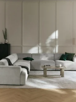 Westwing Collection Sofá rinconera longue grande de pana Melva^ Sofás Rinconeras|Sofás