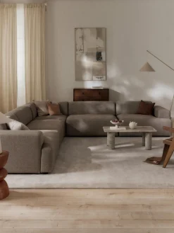 Westwing Collection Sofá rinconera longue grande Melva