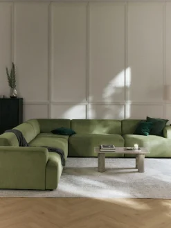 Westwing Collection Sofá rinconera longue grande de pana Melva^ Sofás Rinconeras|Sofás