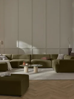 Westwing Collection Sofá rinconera longue grande Melva^ Sofás 4 Plazas