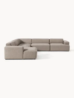 Westwing Collection Sofá rinconera longue Melva^ Sofás 4 Plazas