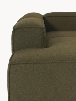 Westwing Collection Sofá rinconera longue modular en tejido bouclé Lennon