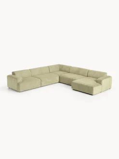 Westwing Collection Sofá rinconera Melva^ Sofás 4 Plazas