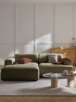 Westwing Collection Sofá rinconera Melva (3 plazas)