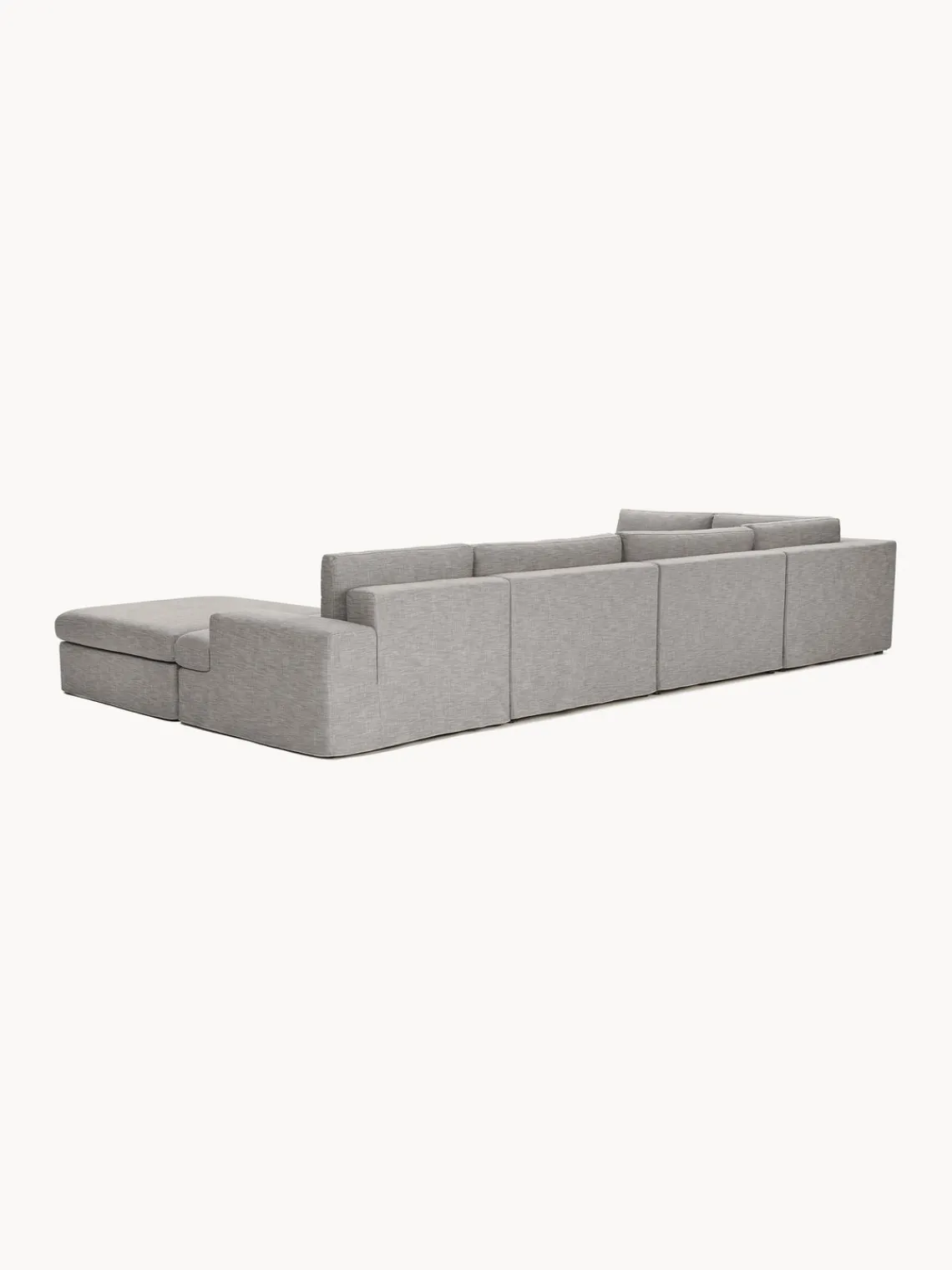 Westwing Collection Sofá rinconera modular con tapizado desenfundable Russell^ Sofás Rinconeras|Sofás