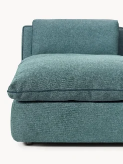 Westwing Collection Sofá rinconera modular con reposapiés izquierdo/derecho Felix