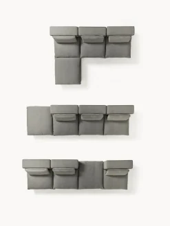 Westwing Collection Sofá rinconera modular con reposapiés izquierdo/derecho Felix^ Sofás Rinconeras|Sofás