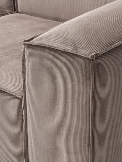 Westwing Collection Sofá rinconera modular de pana Lennon^ Sofás