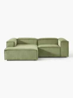 Westwing Collection Sofá rinconera modular de pana Lennon