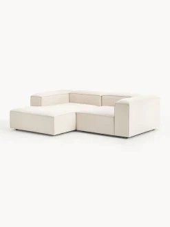 Westwing Collection Sofá rinconera modular de mezcla de lino Lennon^ Sofás