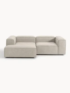 Westwing Collection Sofá rinconera modular de mezcla de lino Lennon^ Sofás