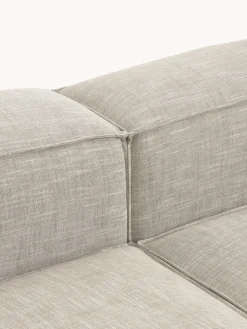 Westwing Collection Sofá rinconera modular de mezcla de lino Lennon^ Sofás