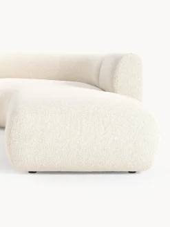 Westwing Collection Sofá rinconera modular en tejido bouclé Sofia (4 plazas)