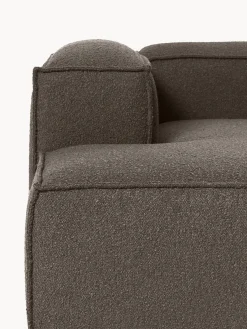 Westwing Collection Sofá rinconera modular en tejido bouclé Lennon