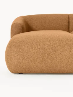 Westwing Collection Sofá rinconera modular en tejido bouclé Sofia