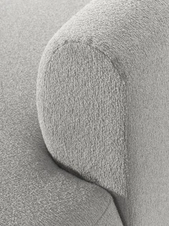 Westwing Collection Sofá rinconera modular en tejido bouclé Sofia (4 plazas)