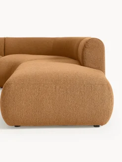 Westwing Collection Sofá rinconera modular en tejido bouclé Sofia (4 plazas)^ Sofás Rinconeras|Sofás