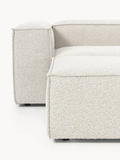 Westwing Collection Sofá rinconera modular en tejido bouclé con reposapiés izquierdo/derecho Lennon (4 plazas)^ Sofás 4 Plazas|Sofás