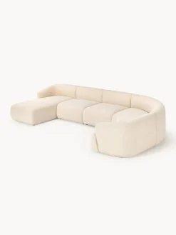 Westwing Collection Sofá rinconera modular en tejido bouclé Sofia^ Sofás Rinconeras|Sofás