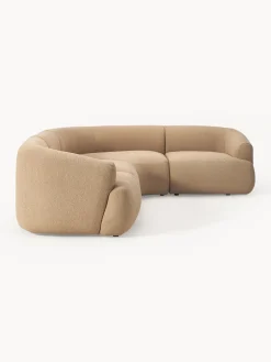 Westwing Collection Sofá rinconera modular en tejido bouclé Sofia (4 plazas)^ Sofás Rinconeras|Sofás