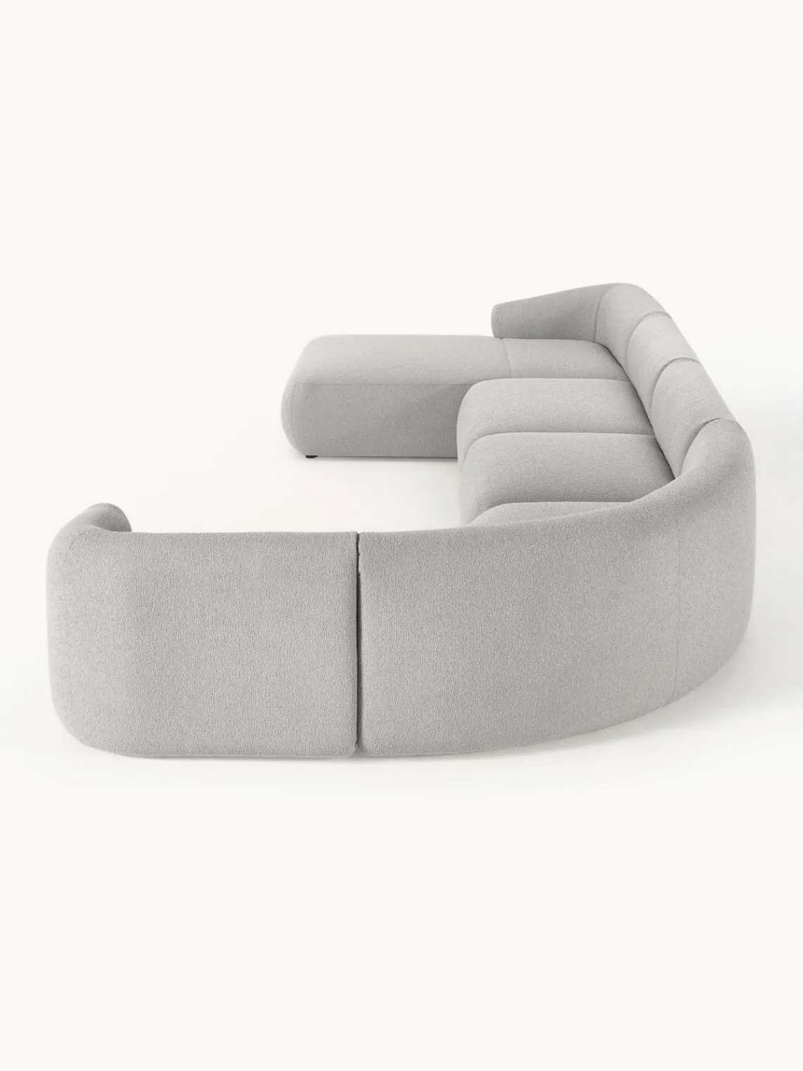 Westwing Collection Sofá rinconera modular en tejido bouclé Sofia^ Sofás Rinconeras|Sofás