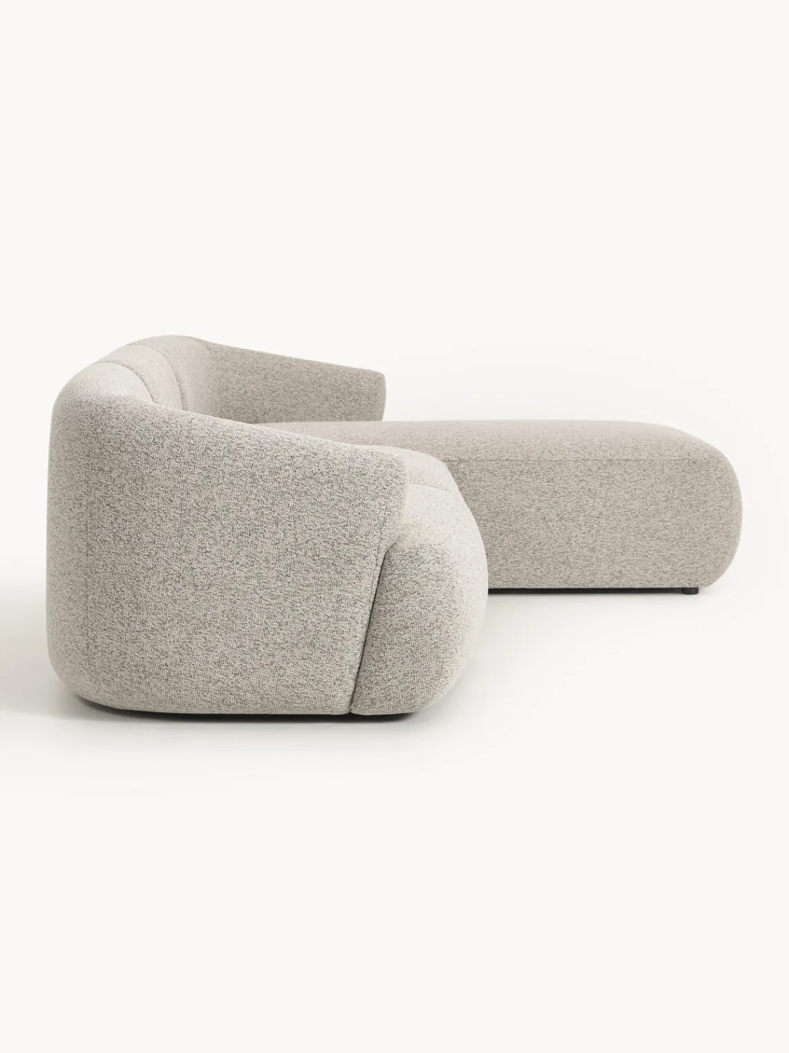 Westwing Collection Sofá rinconera modular en tejido bouclé Sofia (3 plazas)^ Sofás Rinconeras|Sofás