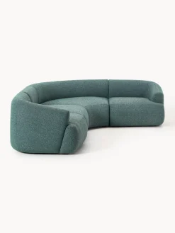 Westwing Collection Sofá rinconera modular en tejido bouclé Sofia (4 plazas)^ Sofás Rinconeras|Sofás