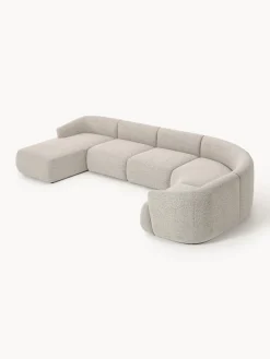 Westwing Collection Sofá rinconera modular en tejido bouclé Sofia^ Sofás Rinconeras|Sofás