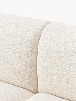Westwing Collection Sofá rinconera modular en tejido bouclé Sofia (4 plazas)