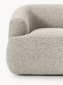 Westwing Collection Sofá rinconera modular en tejido bouclé Sofia (4 plazas)