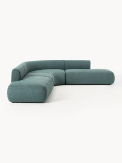 Westwing Collection Sofá rinconera modular en tejido bouclé Sofia (4 plazas)^ Sofás Rinconeras|Sofás