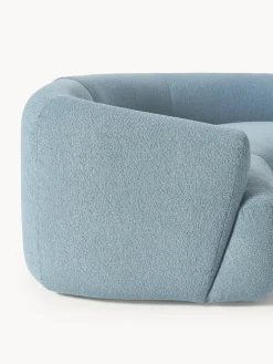 Westwing Collection Sofá rinconera modular grande en tejido bouclé Sofia^ Sofás 4 Plazas