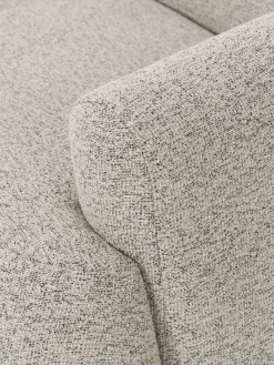 Westwing Collection Sofá rinconera modular grande en tejido bouclé Sofia