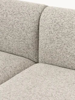 Westwing Collection Sofá rinconera modular grande en tejido bouclé Sofia